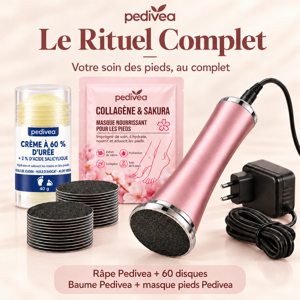 Pedivea - Râpe électrique